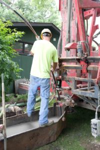 First vertical geothermal loop is installed in Minnesota.